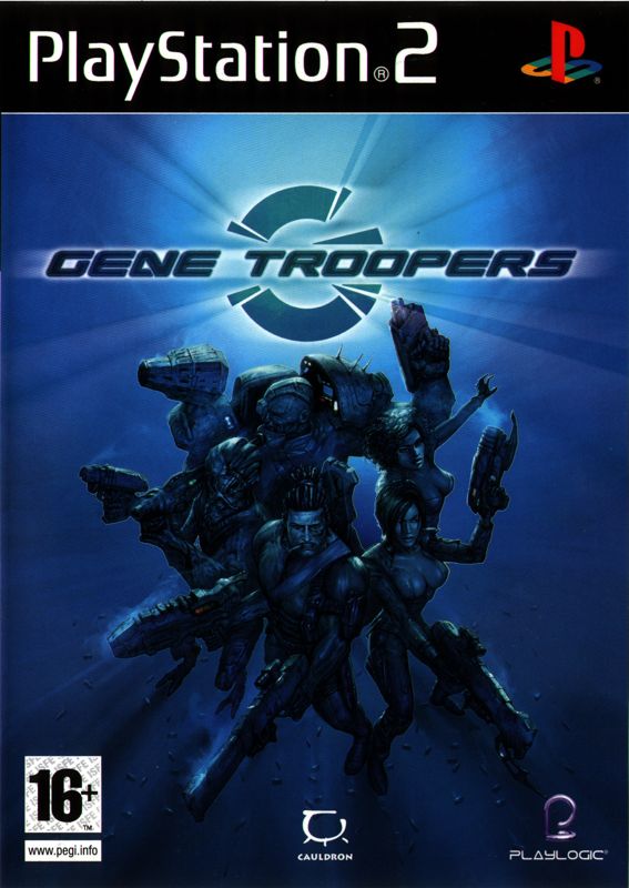 Gene Troopers box art for Playstation 2